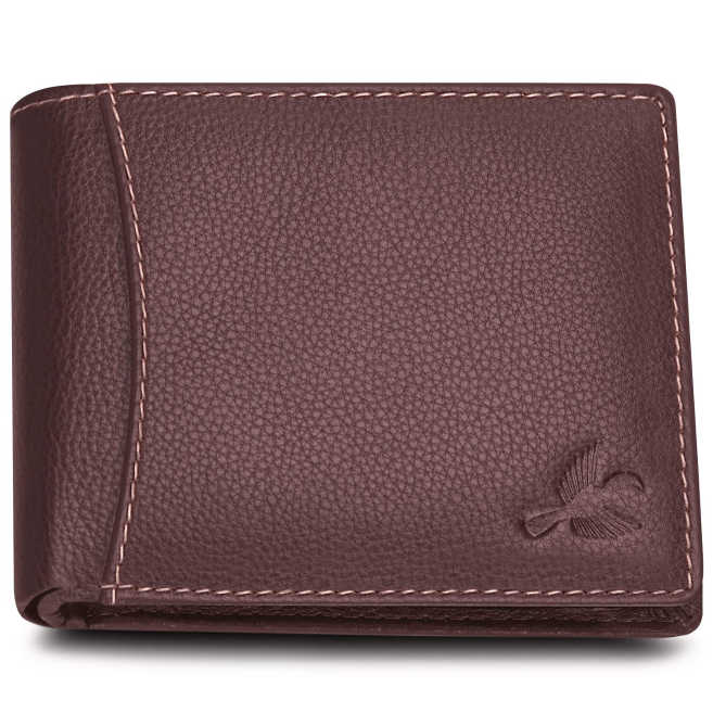 HORNBULL Men's Brown Wallet and Belt Combo | Valentine's Day Gift Set for Men | Mens Leather Wallet | Wallets Men Leather BW69187