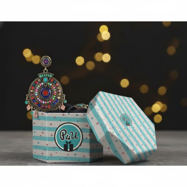 YouBella Bohemian Earrings Sets (Multicolour)